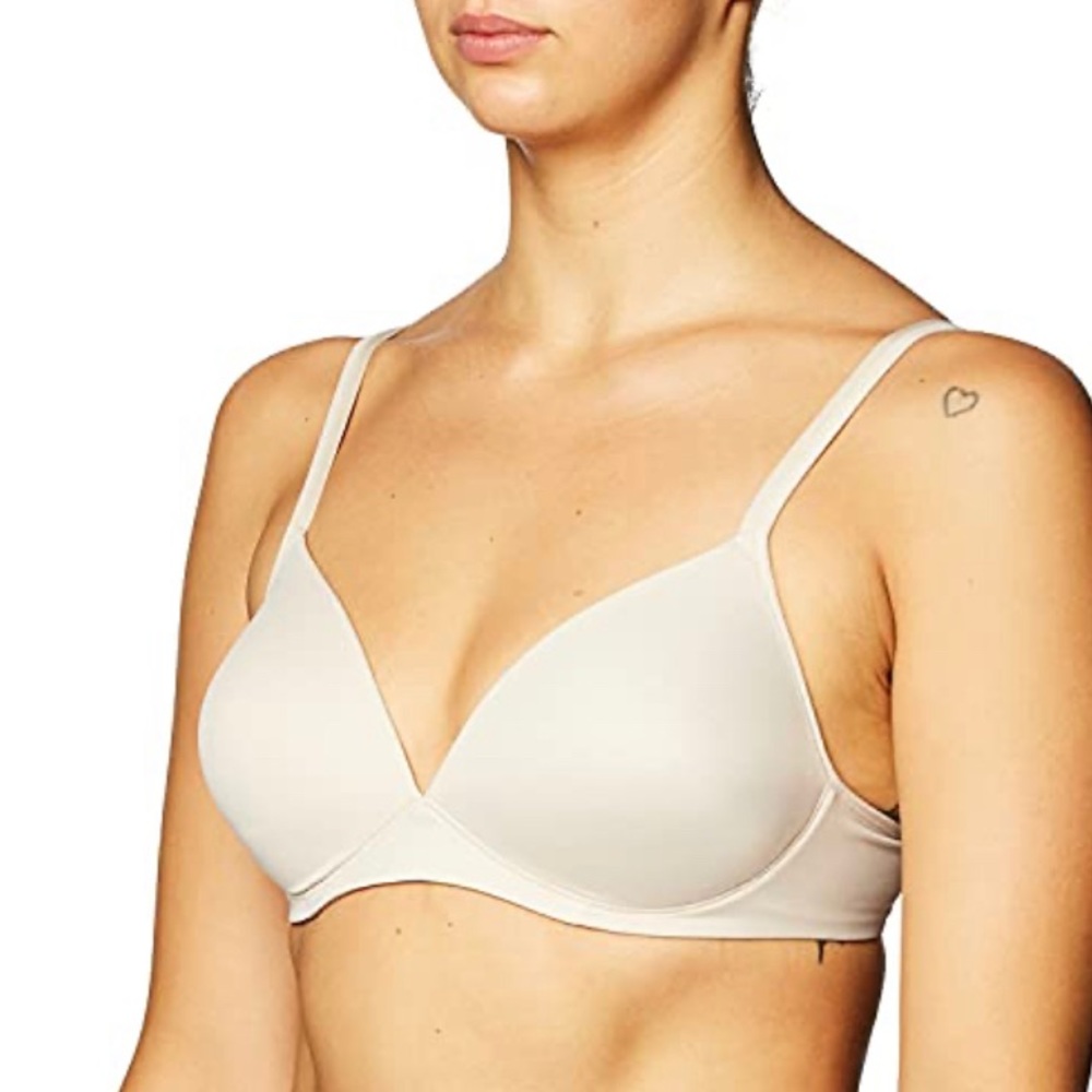Warner's Elements Of Bliss Lift Wire-Free Bra #1298 in Butterscotch size 36D NEW